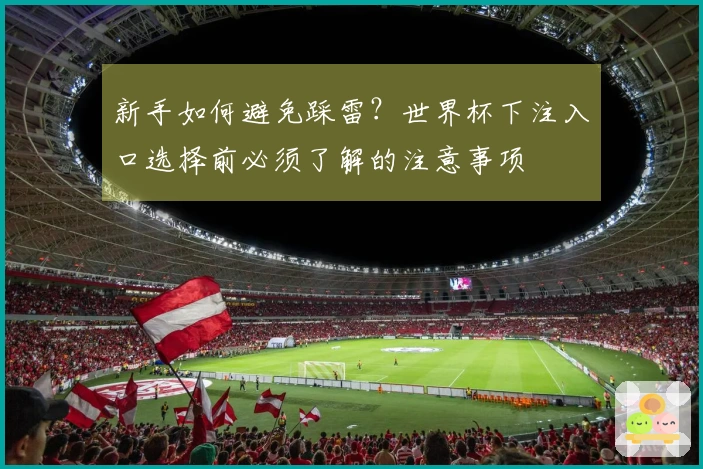 新手如何避免踩雷？世界杯下注入口选择前必须了解的注意事项